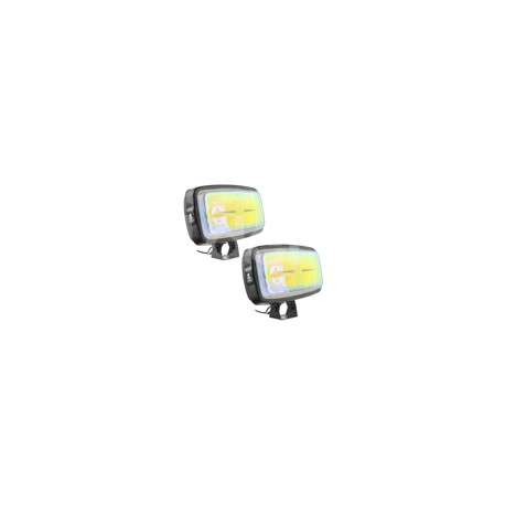 FARO DE HALOGENO RECTANGULAR TORNASOL JUEGO DE 2 PPaquete:1.00