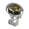 FOCO OJO DE VENADO AMBAR CROMADO 12V 35W (3x2.5).Paquete:1.00