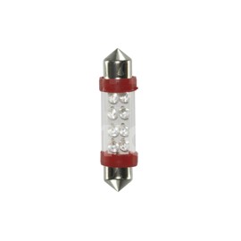 FOCO LED FUSIBLE 6411 12V 8 LED LUZ INTERIOR ROJOPaquete:1.00
