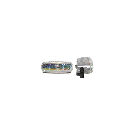 FARO DE HALOGENO OVAL TORNASOL JUEGO DE 2 PIEZAS (Paquete:1.00