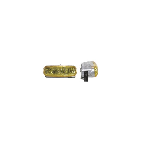 FARO DE HALOGENO OVAL AMBAR JUEGO DE 2 PIEZAS (5.5Paquete:1.00