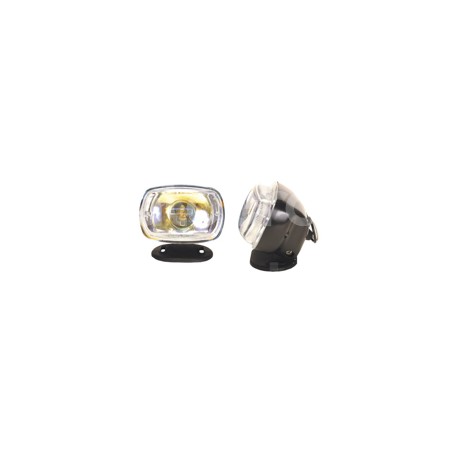 FARO DE HALOGENO RECTANGULAR TORNASOL PD180TPaquete:1.00