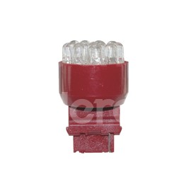 FOCO LED 3156 12V 12 LEDS   ROJO BLISTER (2 PIEZASPaquete:1.00
