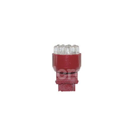 FOCO LED 3156 12V 12 LEDS   ROJO BLISTER (2 PIEZASPaquete:1.00