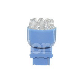 FOCO LED 3156 12V 12 LEDS   AZUL BLISTER (2 PIEZASPaquete:1.00