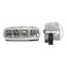 FARO HALOGENO OVAL BLANCO JUEGO (5.5x2x3).  No. HYPaquete:1.00