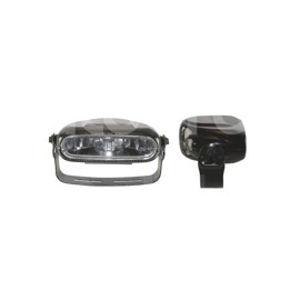 FARO DE HALOGENO OVAL BLANCO JUEGO DE 2 PIEZAS (5xPaquete:1.00