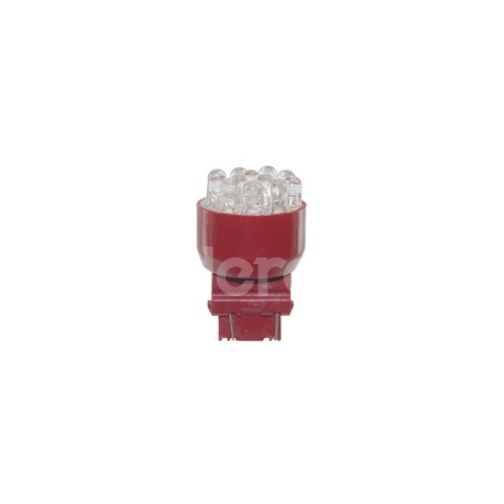 FOCO LED 3157 12V 12 LEDS   ROJO BLISTER (2 PIEZASPaquete:1.00
