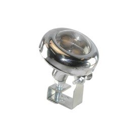 FOCO OJO DE VENADO BLANCO CROMADO 12V 35W (3x2.5).Paquete:1.00