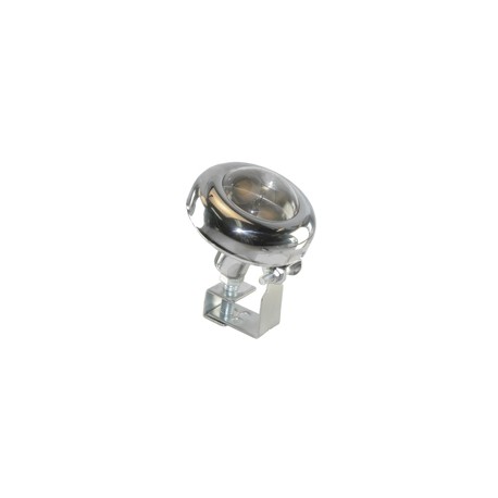 FOCO OJO DE VENADO BLANCO CROMADO 12V 35W (3x2.5).Paquete:1.00