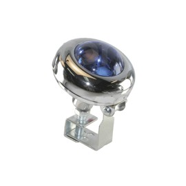 FOCO OJO DE VENADO AZUL CROMADO 12V 35W (3x2.5). NPaquete:1.00