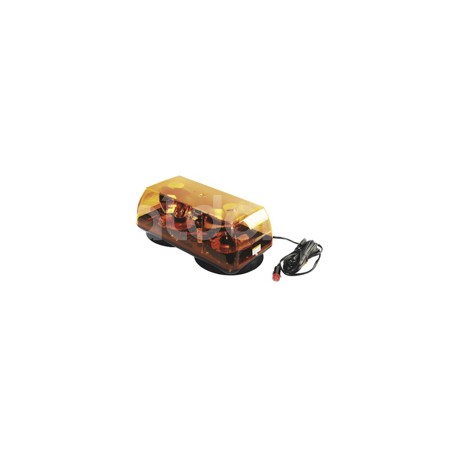 TORRETA DOBLE RECTANGULAR AMBAR 5315AVW  ECCO CONPaquete:1.00