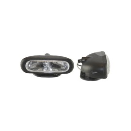 FARO DE HALOGENO OVAL BLANCO JUEGO DE 2 PIEZAS (5xPaquete:1.00