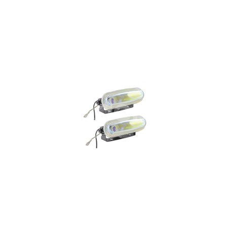 FARO DE HALOGENO OVAL TORNASOL JUEGO DE 2 PIEZAS (Paquete:1.00
