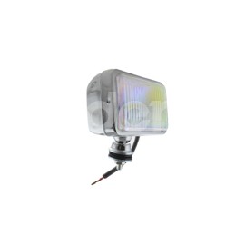 FARO DE HALOGENO RECTANGULAR TORNASOL AZUL (8x5x3.Paquete:1.00