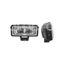 FARO DE HALOGENO RECTANGULAR BLANCO JUEGO DE 2 PIEPaquete:1.00