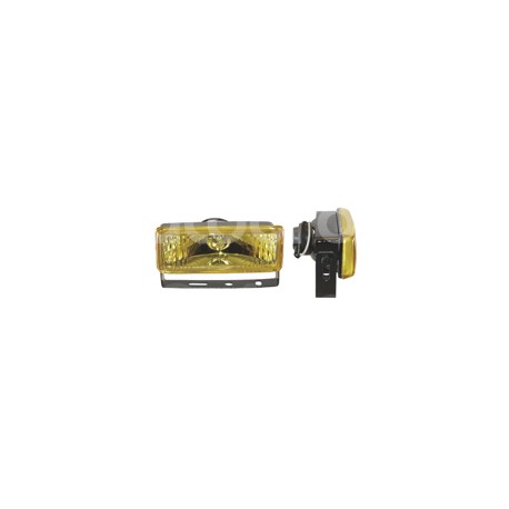 FARO DE HALOGENO RECTANGULAR AMBAR JUEGO DE 2 PIEZPaquete:1.00