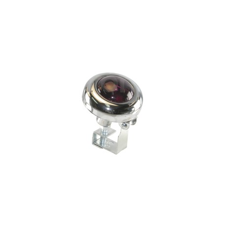 FOCO OJO DE VENADO MORADO CROMADO 12V 35W (3x2.5).Paquete:1.00