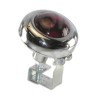 FOCO OJO DE VENADO ROJO CROMADO 12V 35W (3x2.5). NPaquete:1.00