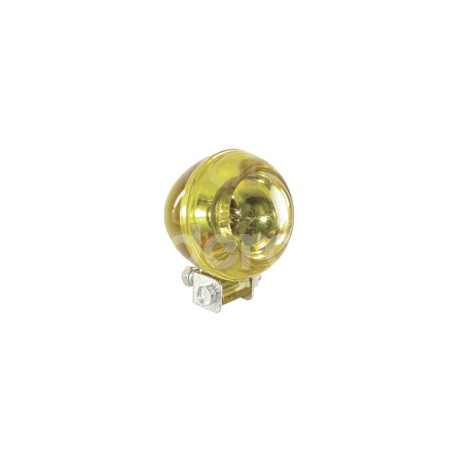 FOCO OJO DE VENADO AMBAR PLASTICO 12V 35W (2.5x2.5Paquete:1.00