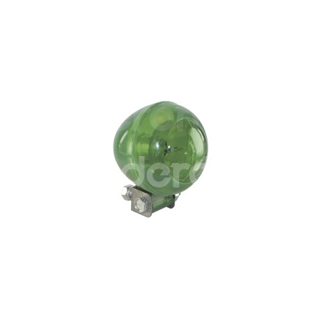 FOCO OJO DE VENADO VERDE PLASTICO 12V 35W (2.5x2.5Paquete:1.00
