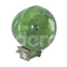 FOCO OJO DE VENADO VERDE PLASTICO 12V 35W (2.5x2.5Paquete:1.00
