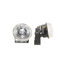 FARO HALOGENO OVAL BLANCO JUEGO (2.5x2x2).  No. HYPaquete:1.00