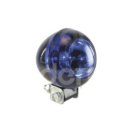FOCO OJO DE VENADO AZUL PLASTICO 12V 35W (2.5x2.5)Paquete:1.00