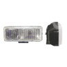 FARO DE HALOGENO RECTANGULAR TORNASOL AZUL JUEGO DPaquete:1.00