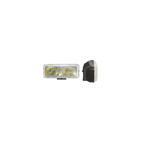 FARO HALOGENO RECTANGULAR TORNASOL AMBAR JUEGO (7.Paquete:1.00