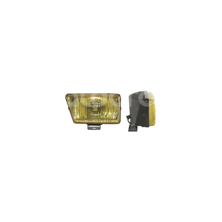 FARO HALOGENO LENTE AMBAR JUEGO (5x3x2.5).  No. HYPaquete:1.00