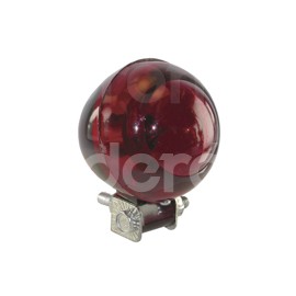 FOCO OJO DE VENADO ROJO PLASTICO 12V 35W (2.5x2.5)Paquete:1.00