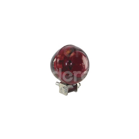 FOCO OJO DE VENADO ROJO PLASTICO 12V 35W (2.5x2.5)Paquete:1.00