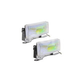 FARO DE HALOGENO RECTANGULAR TORNASOL JUEGO DE 2 PPaquete:1.00