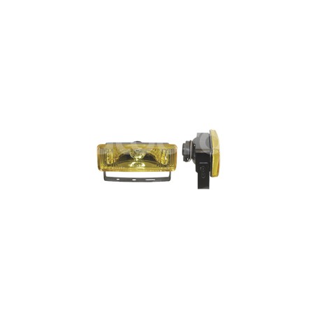 FARO DE HALOGENO RECTANGULAR AMBAR JUEGO DE 2 PIEZPaquete:1.00
