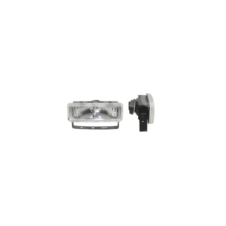 FARO DE HALOGENO RECTANGULAR BLANCO JUEGO DE 2 PIEPaquete:1.00