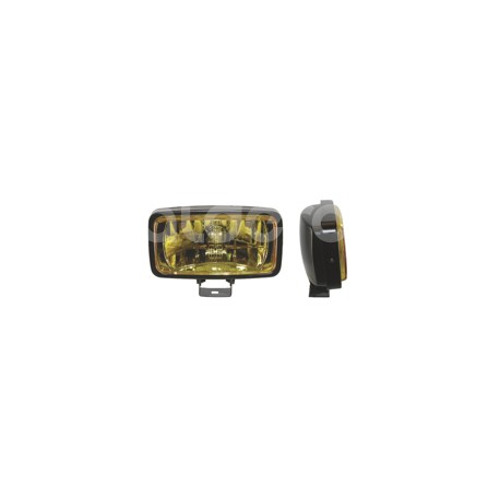 FARO DE HALOGENO RECTANGULAR AMBAR JUEGO DE 2 PIEZPaquete:1.00
