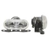 FARO DE HALOGENO OVAL BLANCO JUEGO DE 2 PIEZAS (4xPaquete:1.00