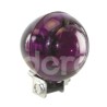 FOCO OJO DE VENADO MORADO PLASTICO 12V 35W (2.5x2.Paquete:1.00
