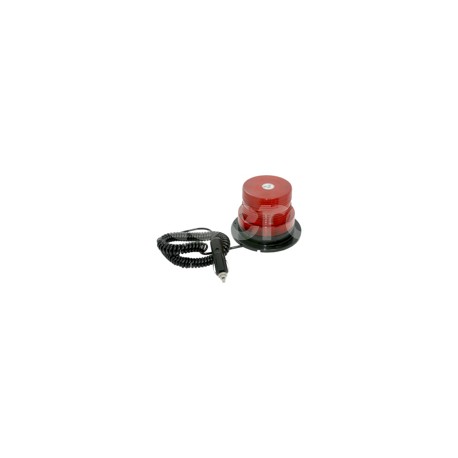 TORRETA STROBO ROJO CON CONECTOR ENCENDEDOR 12V WLPaquete:1.00