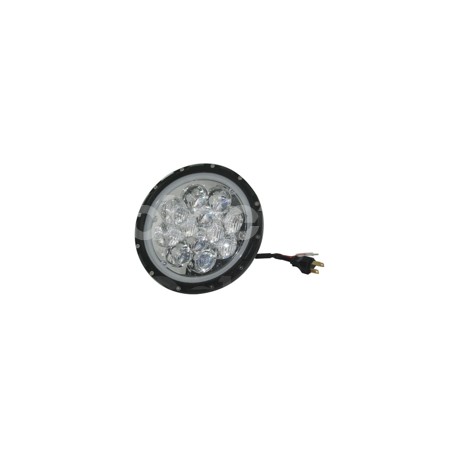 FARO DE LED REDONDO 12LED/OJO ANGEL 60W 10-30V 5WPaquete:1.00