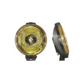 FARO DE HALOGENO REDONDO AMBAR JUEGO DE 2 PIEZASPaquete:1.00