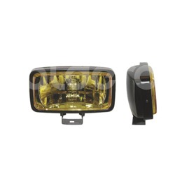 FARO DE HALOGENO RECTANGULAR AMBAR JUEGO DE 2 PIEZPaquete:1.00