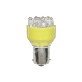 FOCO LED 1156 (1141) 12V 12 LEDS   AMARILLO BLISTEPaquete:1.00