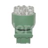 FOCO LED 3157 12V 12 LEDS   VERDE BLISTER (2 PIEZAPaquete:1.00