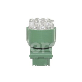 FOCO LED 3156 12V 12 LEDS   VERDE BLISTER (2 PIEZAPaquete:1.00