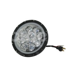 FARO DE LED REDONDO 12LED/OJO ANGEL 60W 10-30V 5WPaquete:1.00