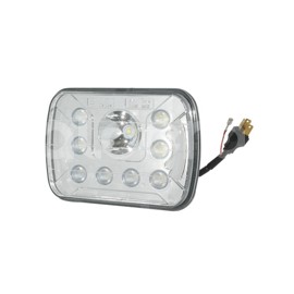FARO DE LED RECTANGULAR  9LEDS 60W 10-30V 45W 7" EPaquete:1.00