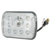FARO DE LED RECTANGULAR  9LEDS 60W 10-30V 45W 7" EPaquete:1.00
