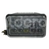 FARO DE LED RECTANGULAR 15LEDS 60W 9-32V 4x 6.5" APaquete:1.00